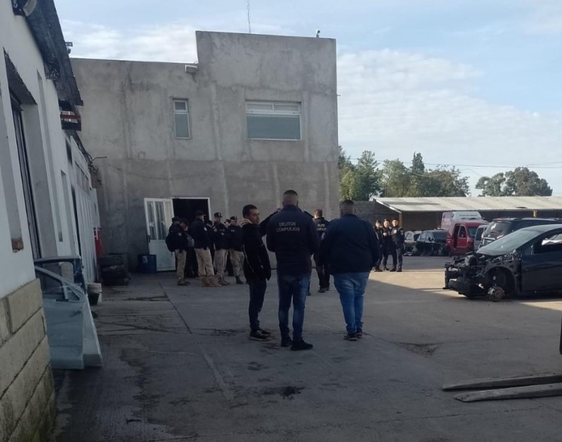 Hallaron en El Fronterizo repuestos que no se pueden comercializar